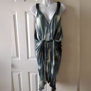 Diane von Furstenberg - Grecian Style Tie Dye Dress - size 2